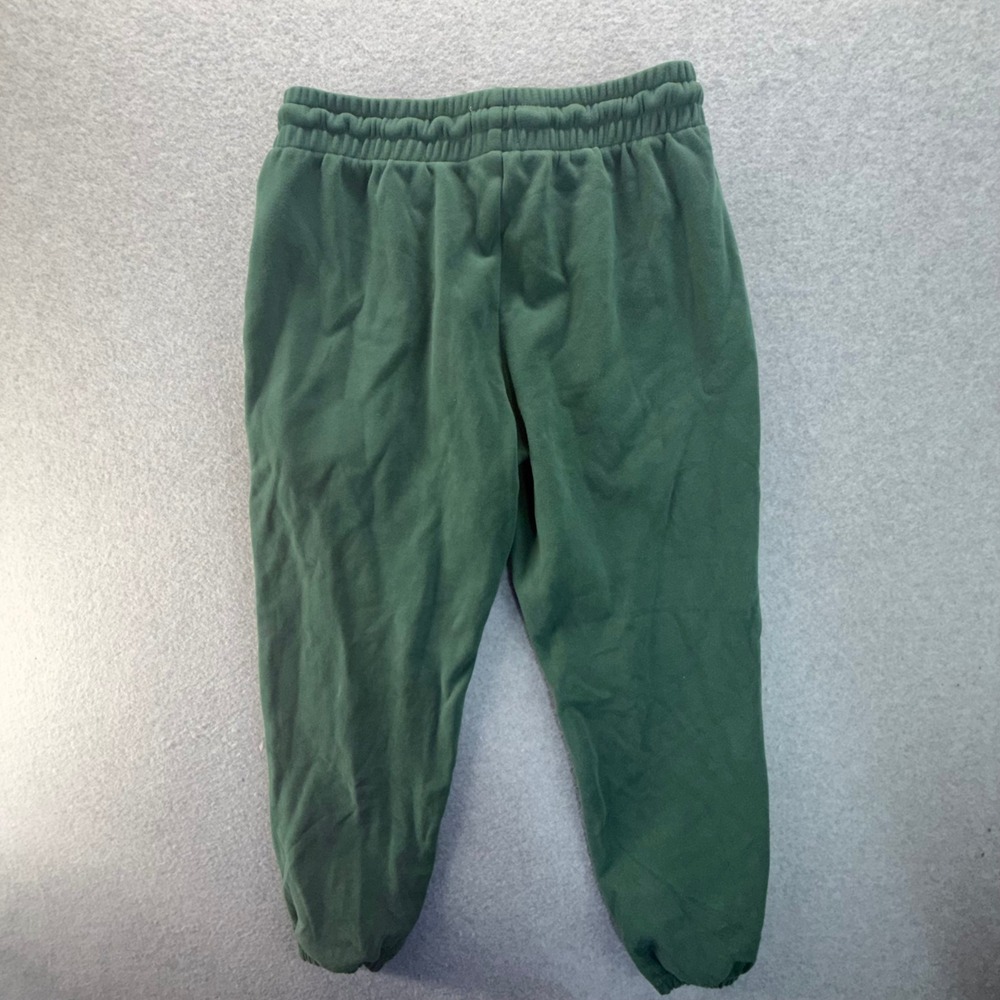 Zyia Active Forest Green Jogger Sweatpants Women Medium Cotton Spandex Moon Logo - Picture 8 of 9
